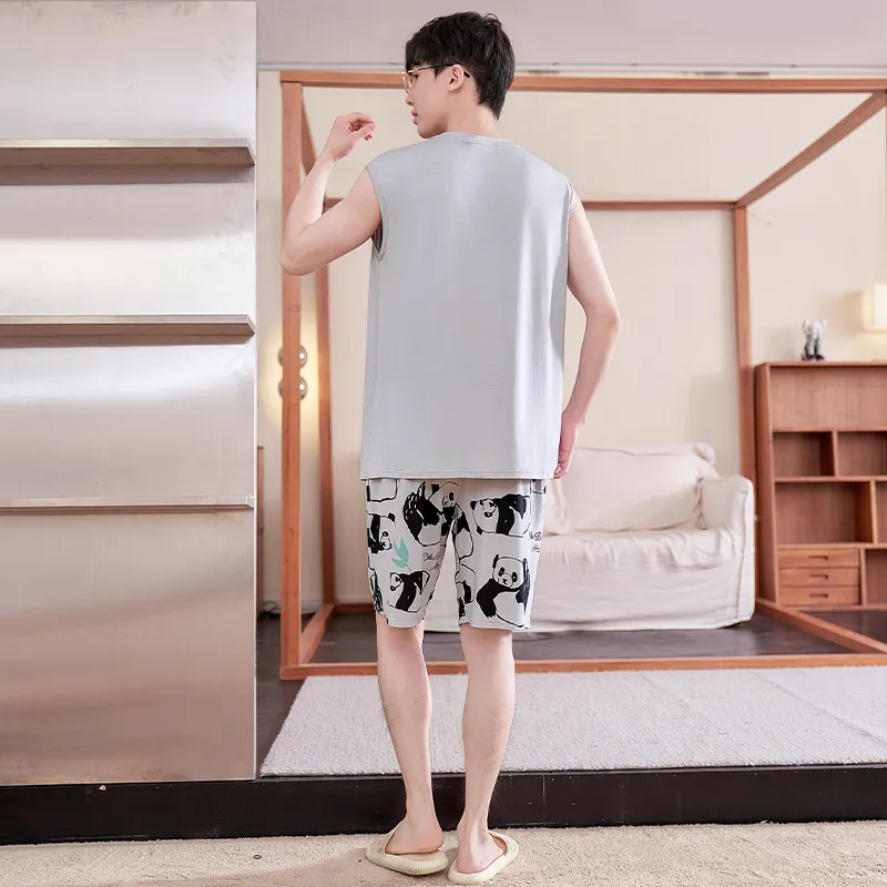 William Pajama Set Men's Image Color-5