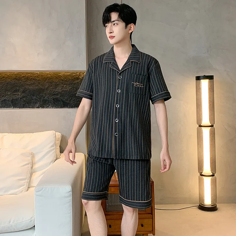 William Pajama Set Men's Image Color-2