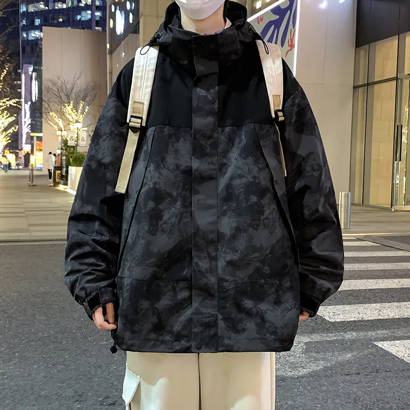PLAY BOBONUS Jackets Coats Unisex Ash Snow Mountain-4
