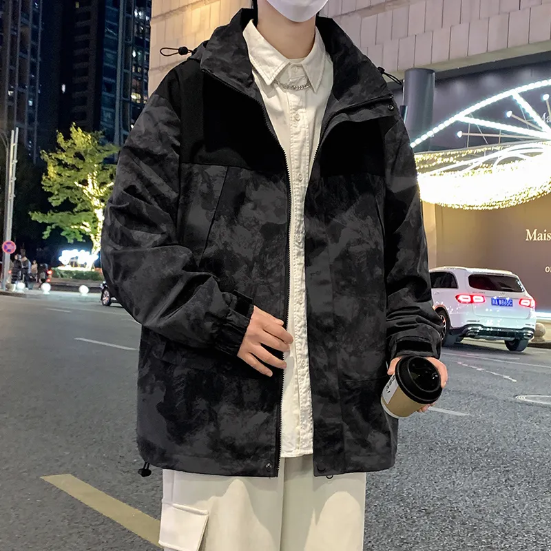 PLAY BOBONUS Jackets Coats Unisex Ash Snow Mountain-3