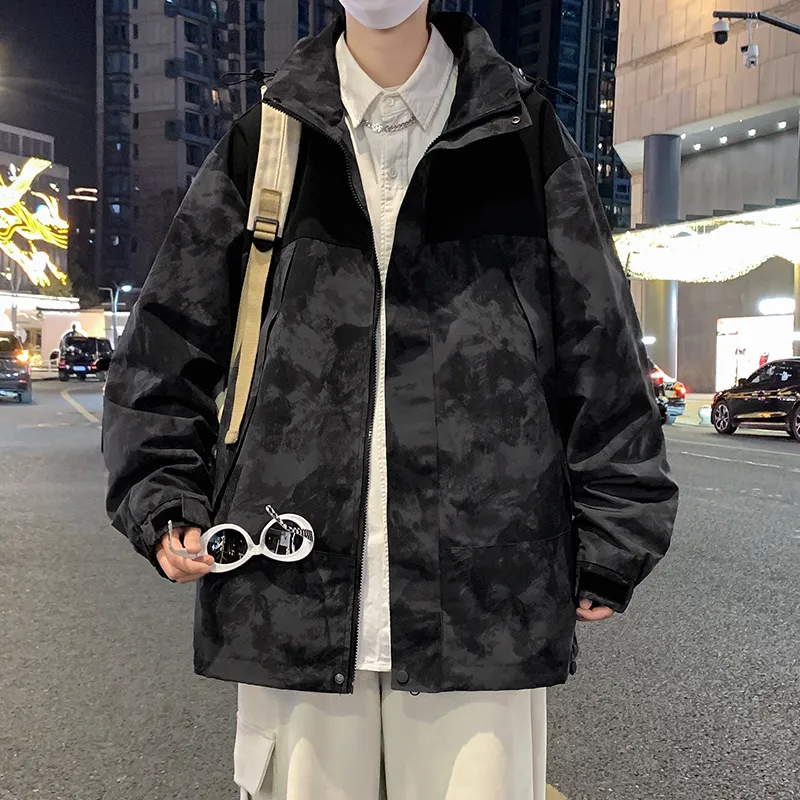 PLAY BOBONUS Jackets Coats Unisex Ash Snow Mountain-2
