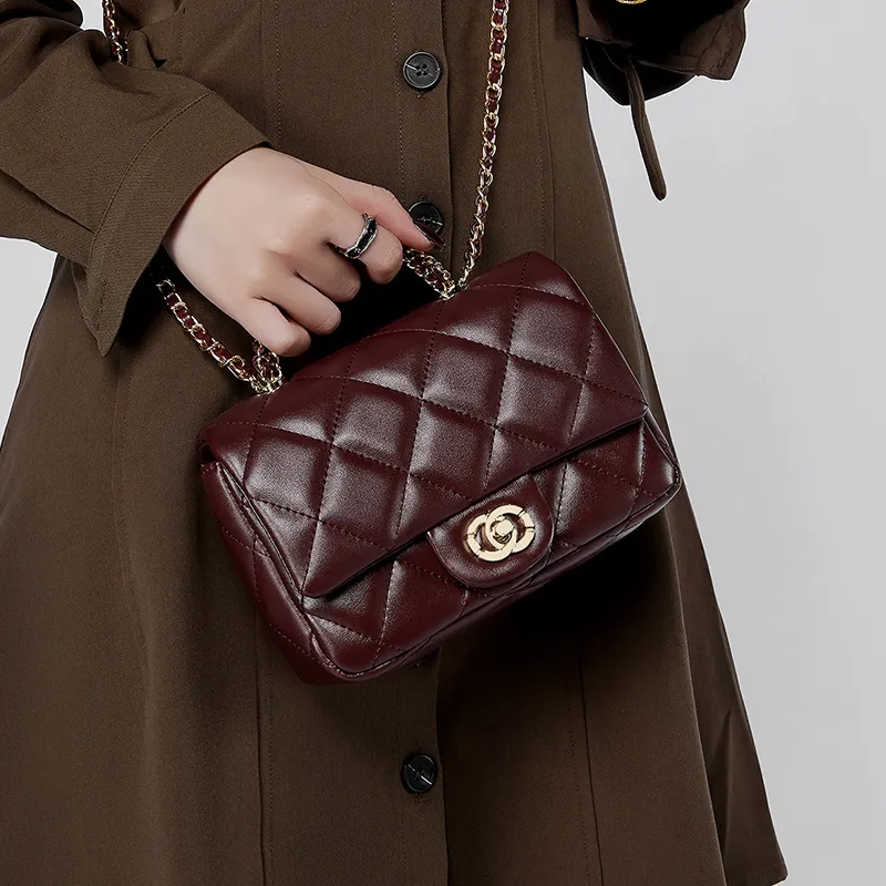 Carnival Keep Cow Leather Crossbody Bag, Handbag Trumpets Women's Black/Burgundy-10