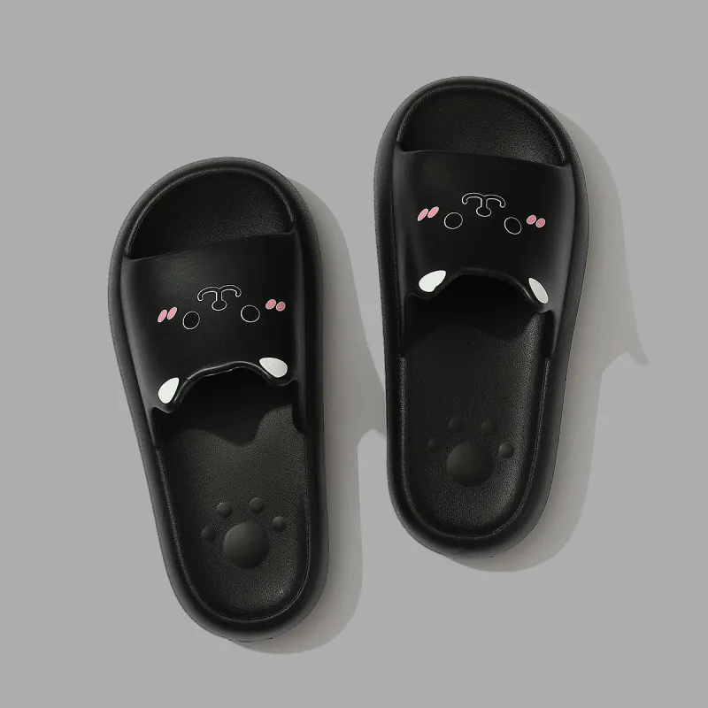 An Shangfen EVA Squashy And Bouncy Feeling Cute Slippers For Women's, Home Slippers With Slip Resistant Sole-9