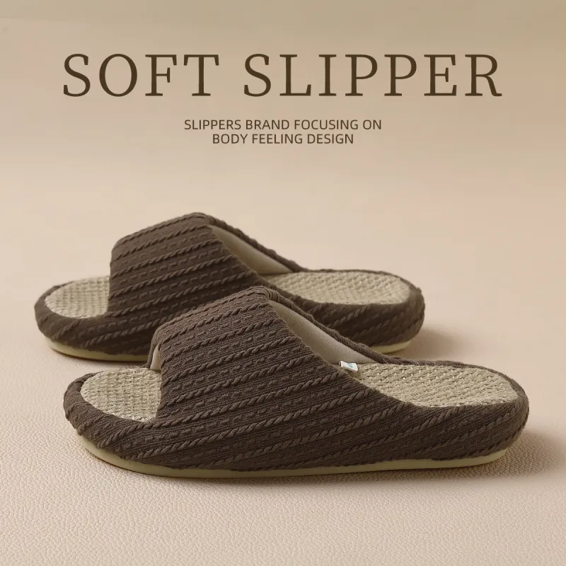 An Shangfen Home Slippers White-11