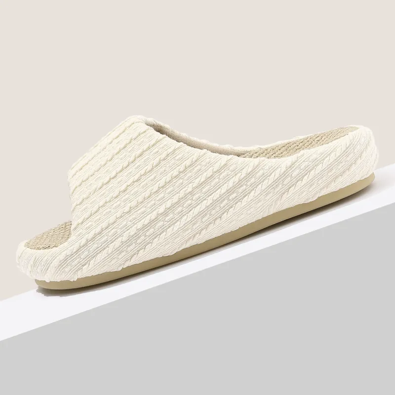 An Shangfen Home Slippers White-3
