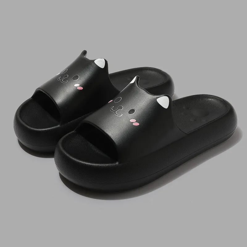 An Shangfen EVA Squashy And Bouncy Feeling Cute Slippers For Women's, Home Slippers With Slip Resistant Sole-10
