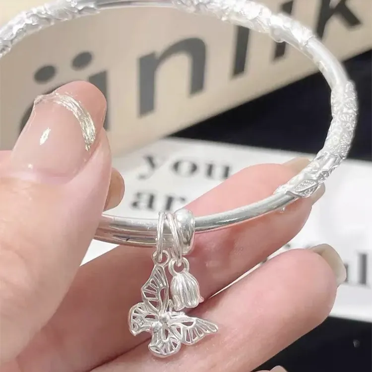 XXA 999 Fine Silver Sterling Silver Bracelets Women's-4