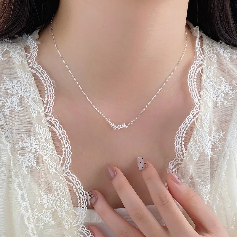 XXA Sterling Silver S999 Necklaces Unisex-1