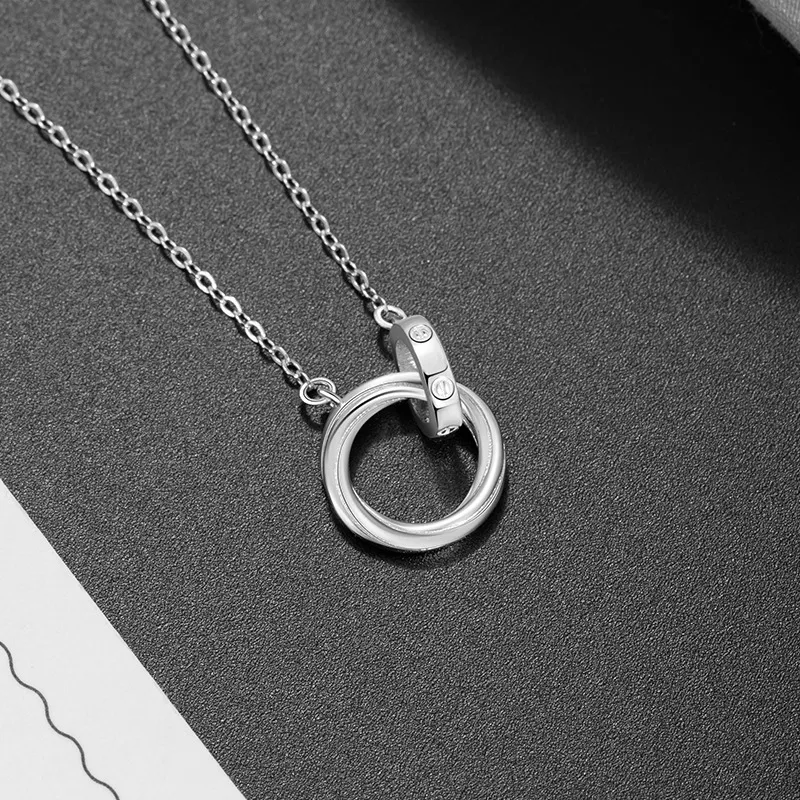 XXA Sterling Silver Necklaces Women's-3