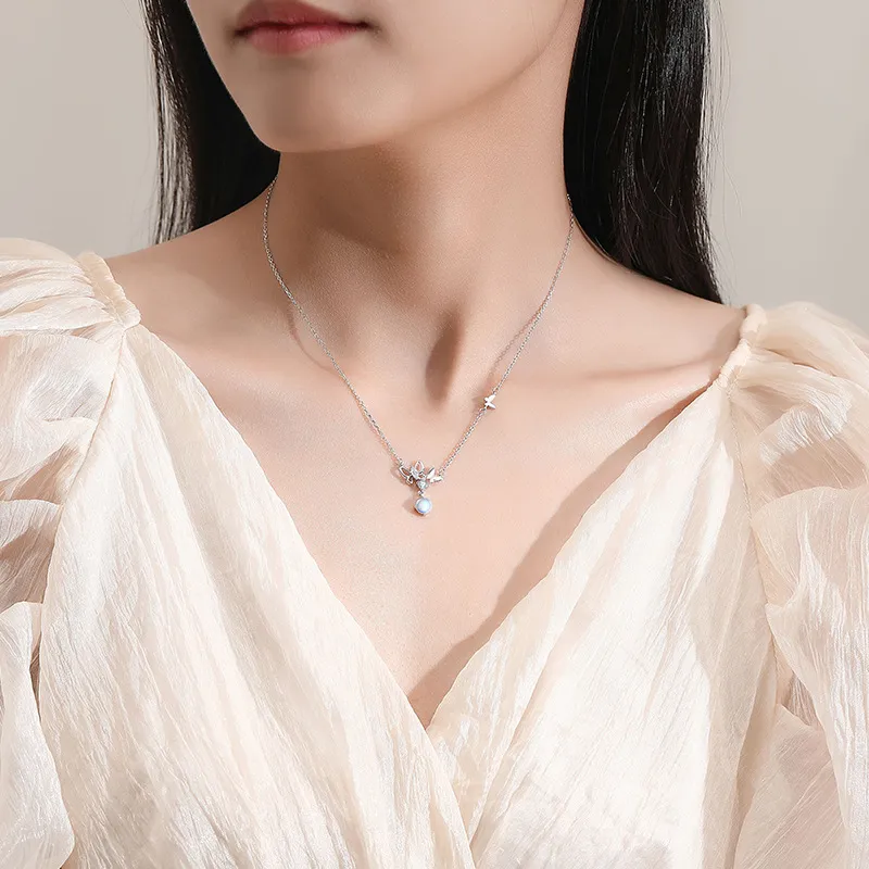 XXA 925 Sterling Silver Necklaces Unisex-2