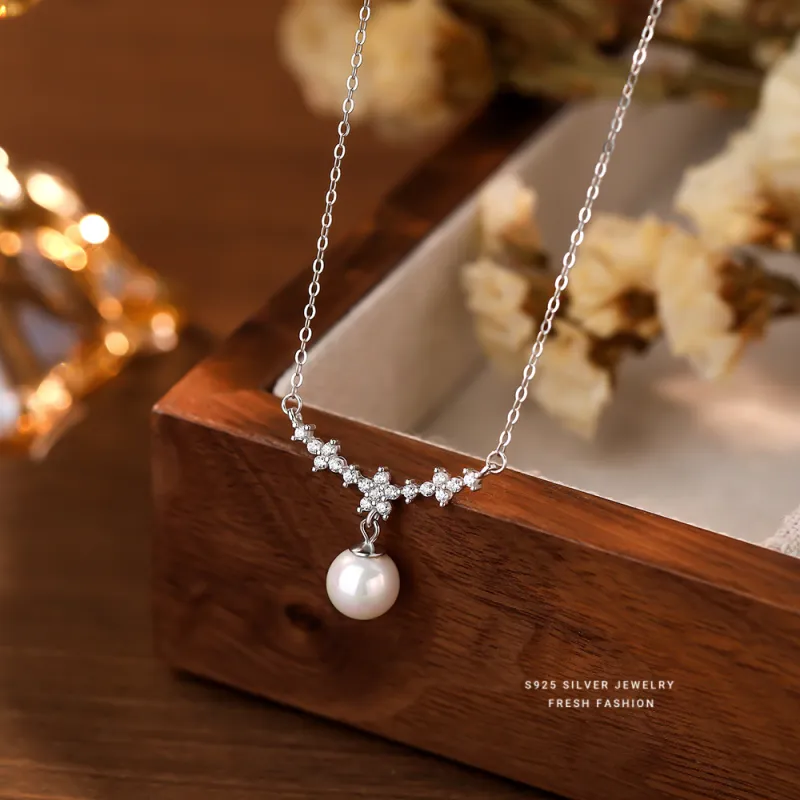 XXA S925 Silver Necklaces Unisex-4