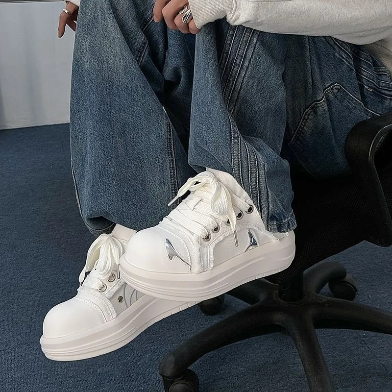 MUKALUO Low Top Canvas Shoes Unisex-10