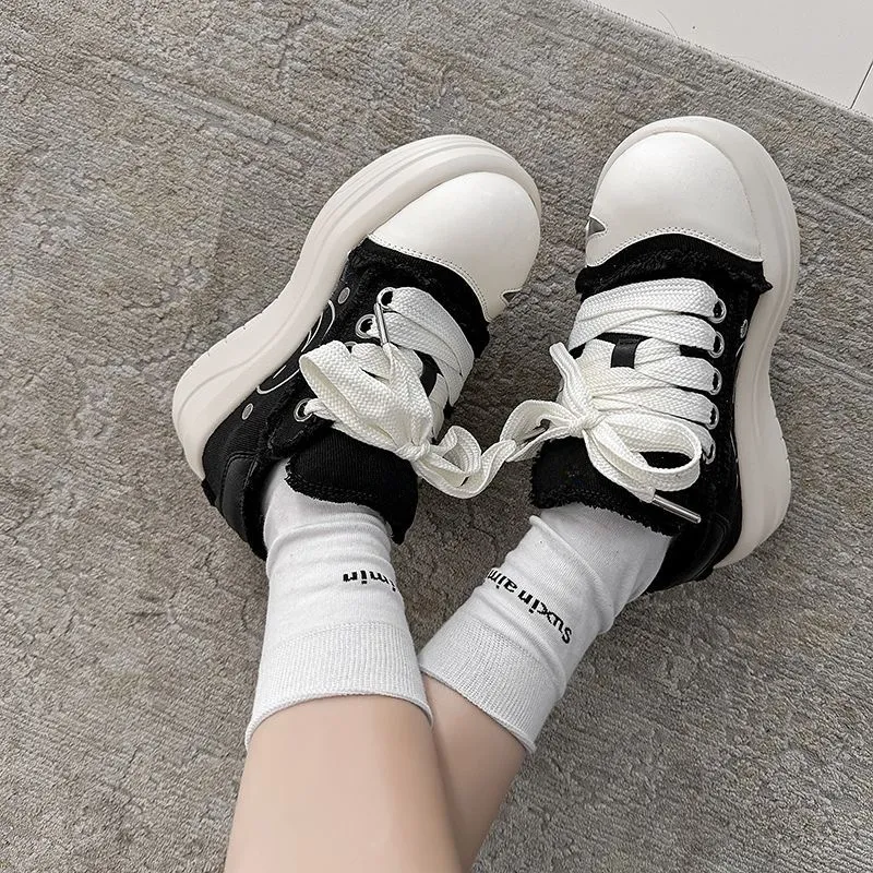 MUKALUO Low Top Canvas Shoes Unisex-6