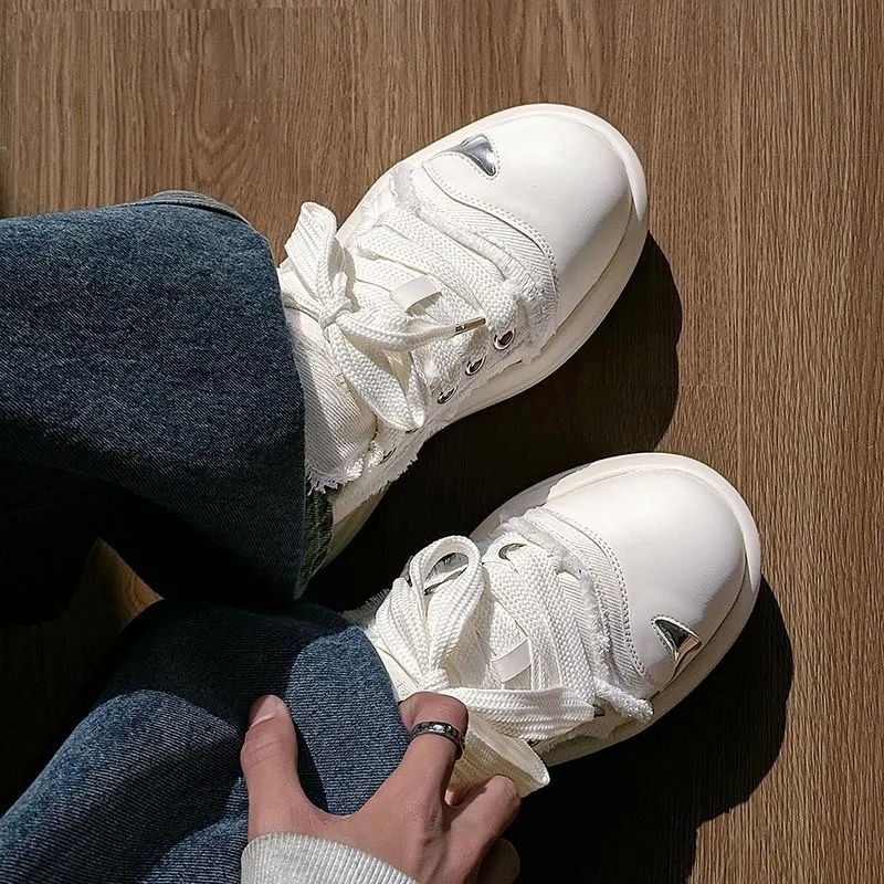 MUKALUO Low Top Canvas Shoes Unisex-11