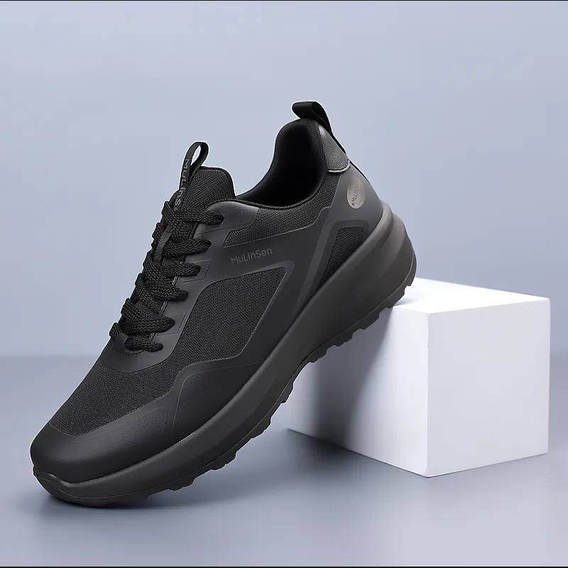 Mulinsen Slip Resistant, Breathable, And Comfortable Cushioning Coverage Low Top Casual Shoes Men's-2