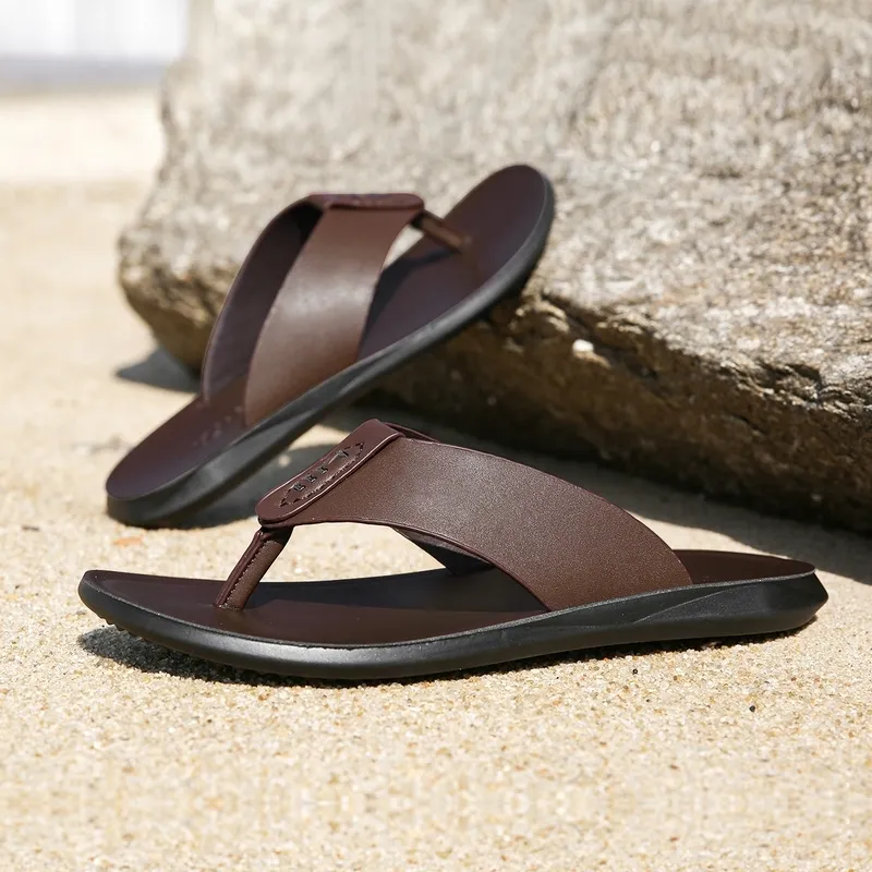 Mulinsen Slip Resistant Flip Flops Men's-10