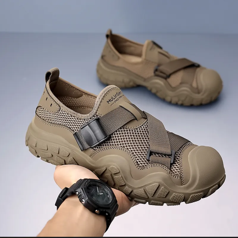 Mulinsen Slip Resistant, Abrasion Resistant, Breathable Low Top Casual Shoes Men's-7