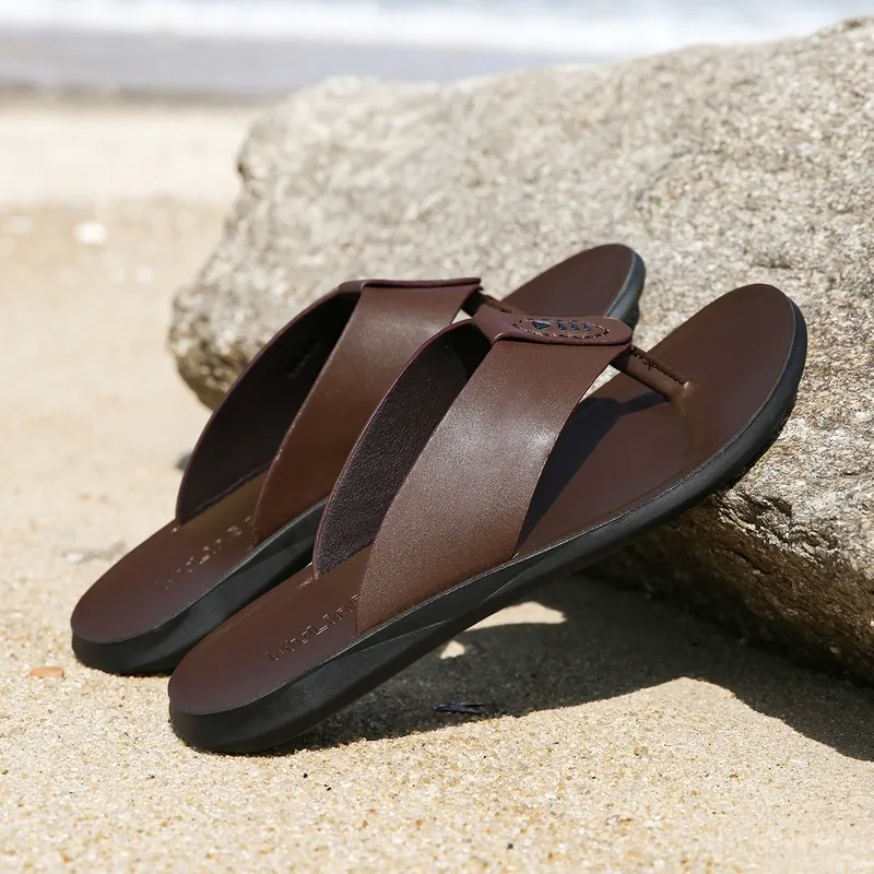 Mulinsen Slip Resistant Flip Flops Men's-11