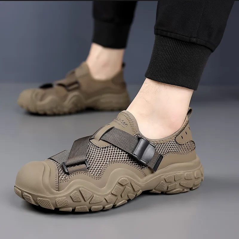 Mulinsen Slip Resistant, Abrasion Resistant, Breathable Low Top Casual Shoes Men's-9