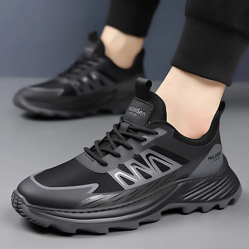Mulinsen Cushioning, Slip Resistant, Abrasion Resistant Support Low Top Casual Shoes Men's-7