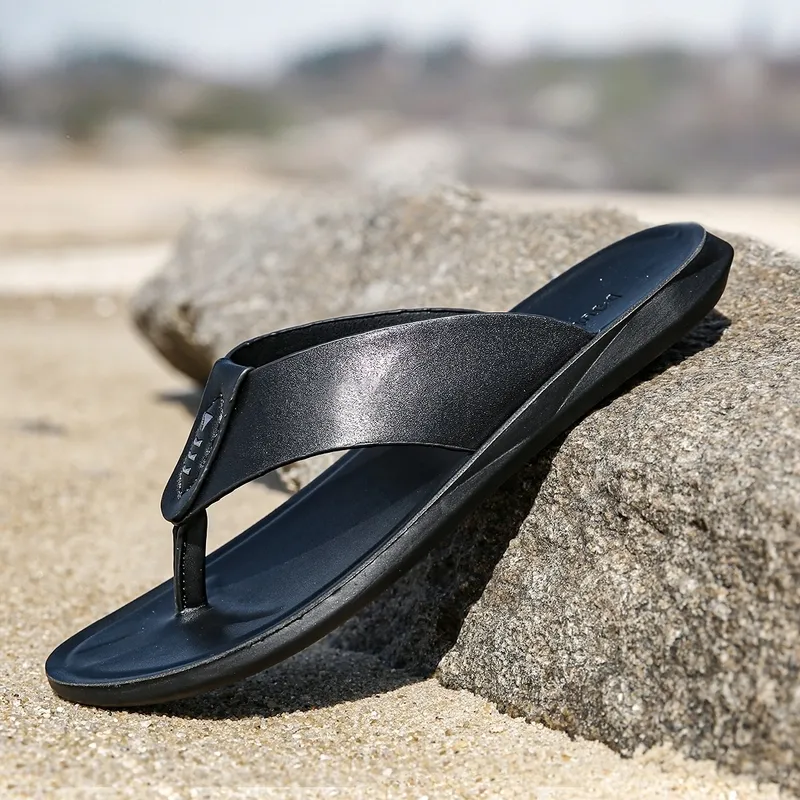 Mulinsen Slip Resistant Flip Flops Men's-2