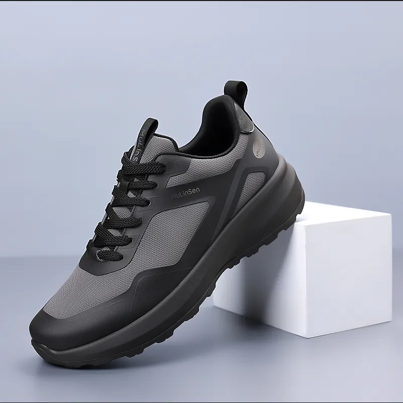 Mulinsen Slip Resistant, Breathable, And Comfortable Cushioning Coverage Low Top Casual Shoes Men's-8