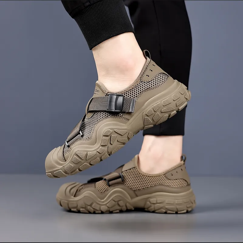 Mulinsen Slip Resistant, Abrasion Resistant, Breathable Low Top Casual Shoes Men's-8