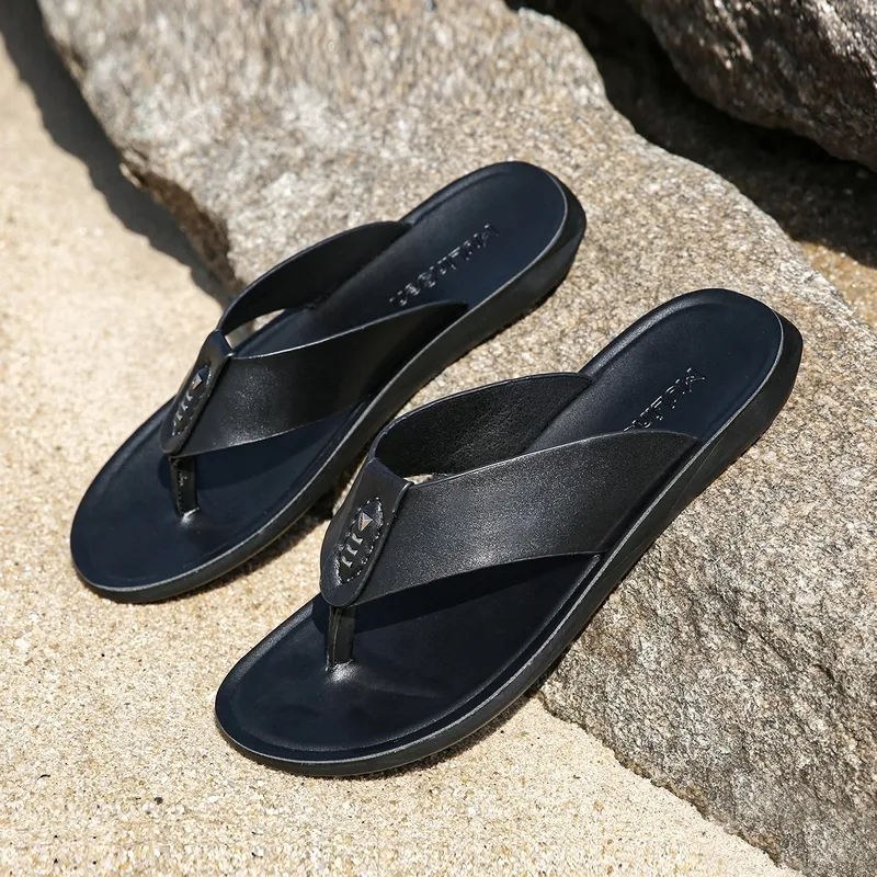 Mulinsen Slip Resistant Flip Flops Men's-3