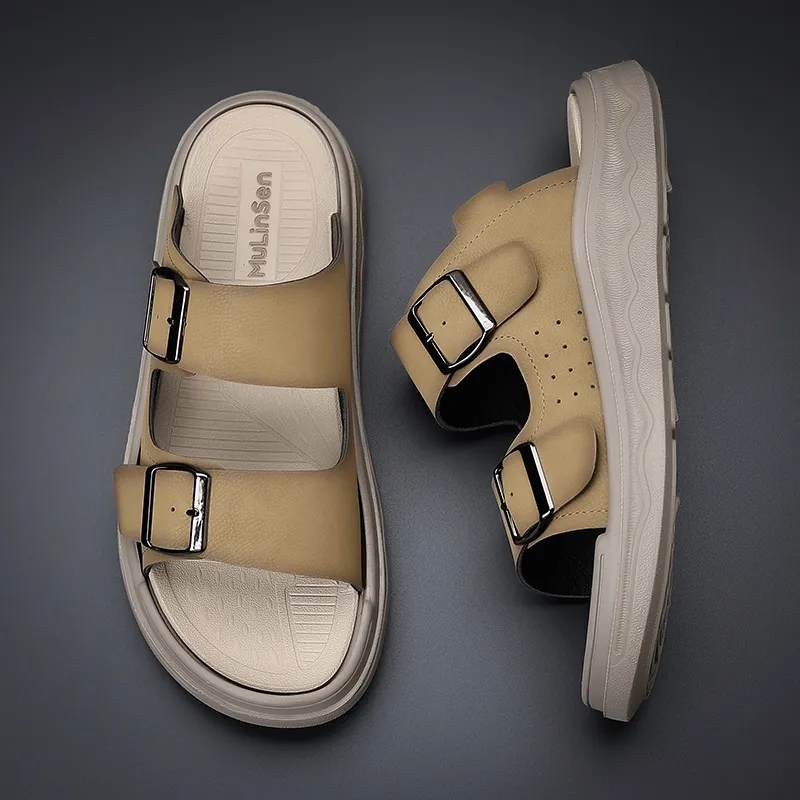 Mulinsen Slip Resistant Slide Slippers Men's-3