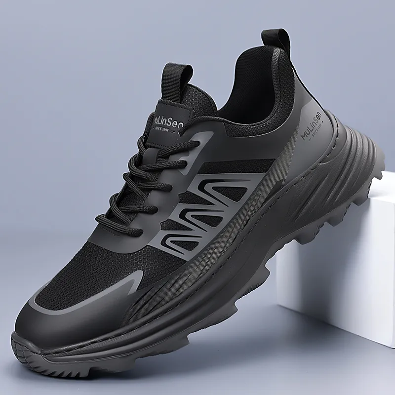Mulinsen Cushioning, Slip Resistant, Abrasion Resistant Support Low Top Casual Shoes Men's-4