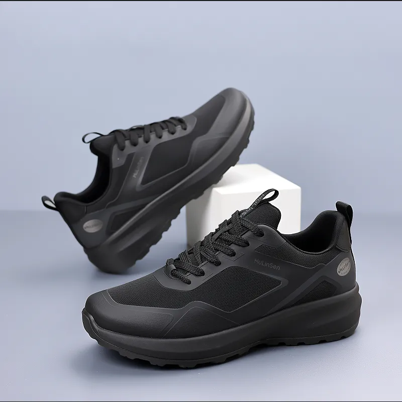 Mulinsen Slip Resistant, Breathable, And Comfortable Cushioning Coverage Low Top Casual Shoes Men's-3