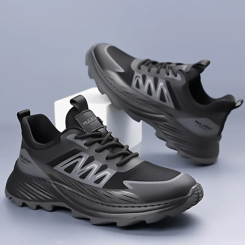 Mulinsen Cushioning, Slip Resistant, Abrasion Resistant Support Low Top Casual Shoes Men's-5