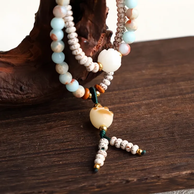 Memories Star Moon Bodhi Seeds Bracelets Unisex-3