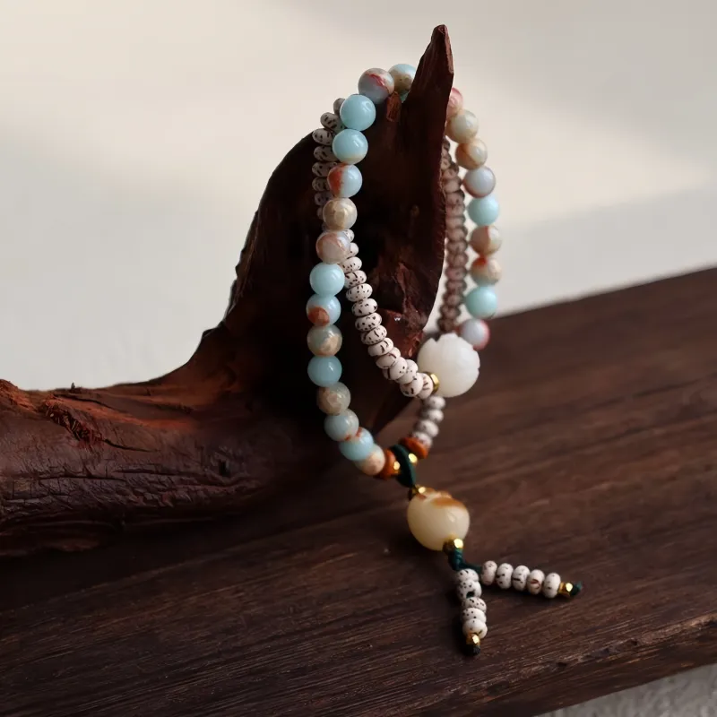 Memories Star Moon Bodhi Seeds Bracelets Unisex-1