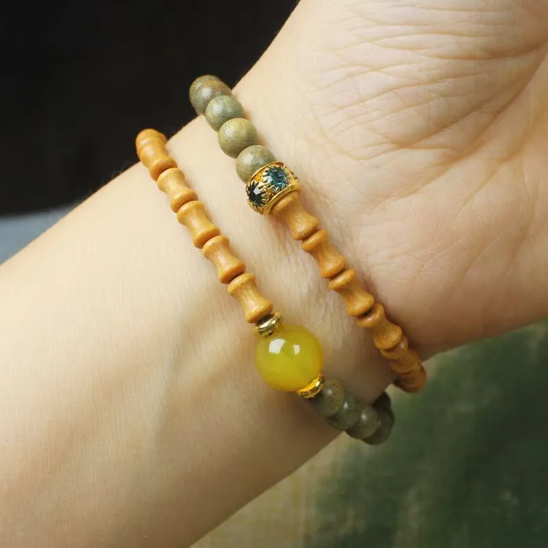 Memories Sandalwood Bracelets Unisex-4