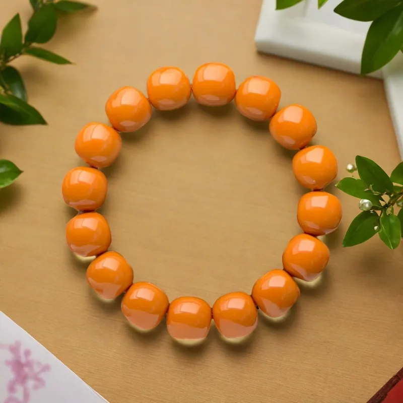 Memories Monkey Head Walnut Bracelets Unisex-1
