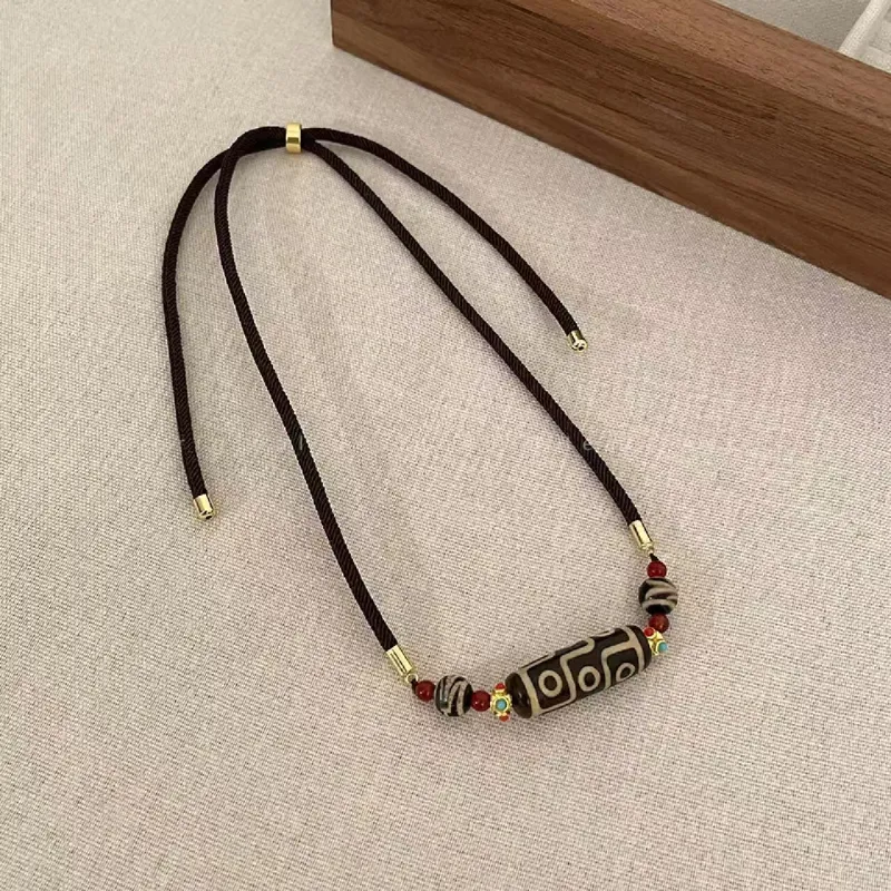 Memories Agate Necklaces Unisex-1