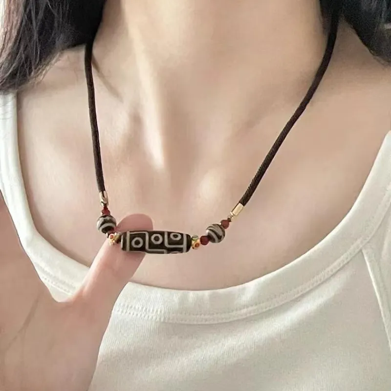 Memories Agate Necklaces Unisex-3