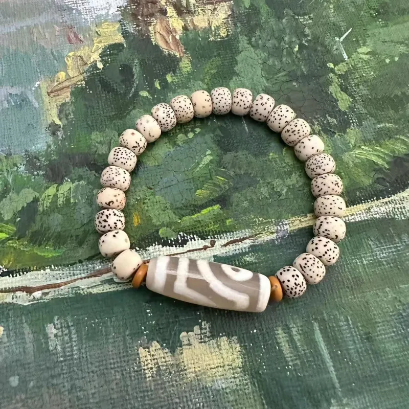 Memories Star Moon Bodhi Seeds Bracelets Unisex-3