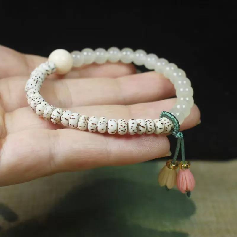 Memories Star Moon Bodhi Seeds Bracelets Unisex-3