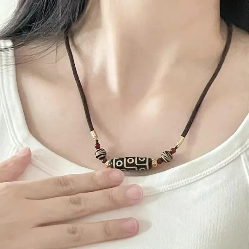 Memories Agate Necklaces Unisex-4