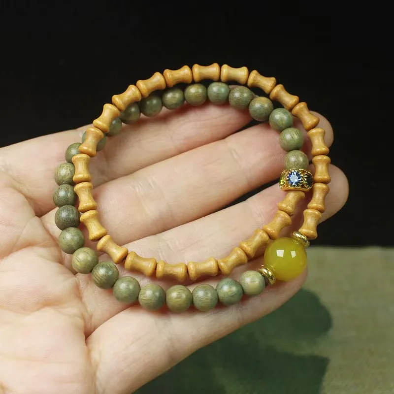 Memories Sandalwood Bracelets Unisex-3