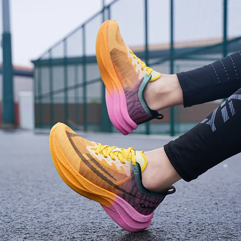 HELZKOR Running Shoes Unisex Sun Yellow-10