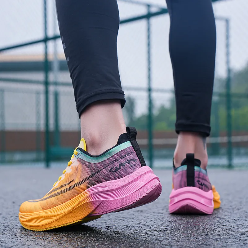 HELZKOR Running Shoes Unisex Sun Yellow-8