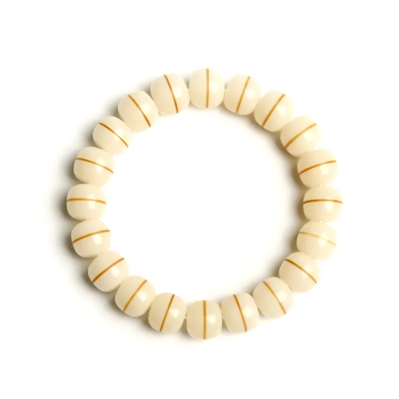 LINKY Laboratory White Jade Bodhi Bracelets Unisex-2