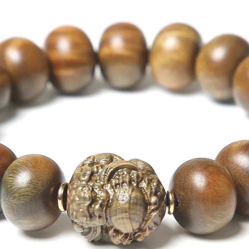 LINKY Laboratory Green Sandalwood Bracelets Unisex-5