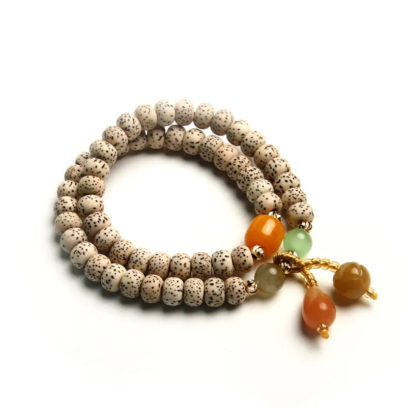 LINKY Laboratory Star Moon Bodhi Seeds Bracelets Unisex-2