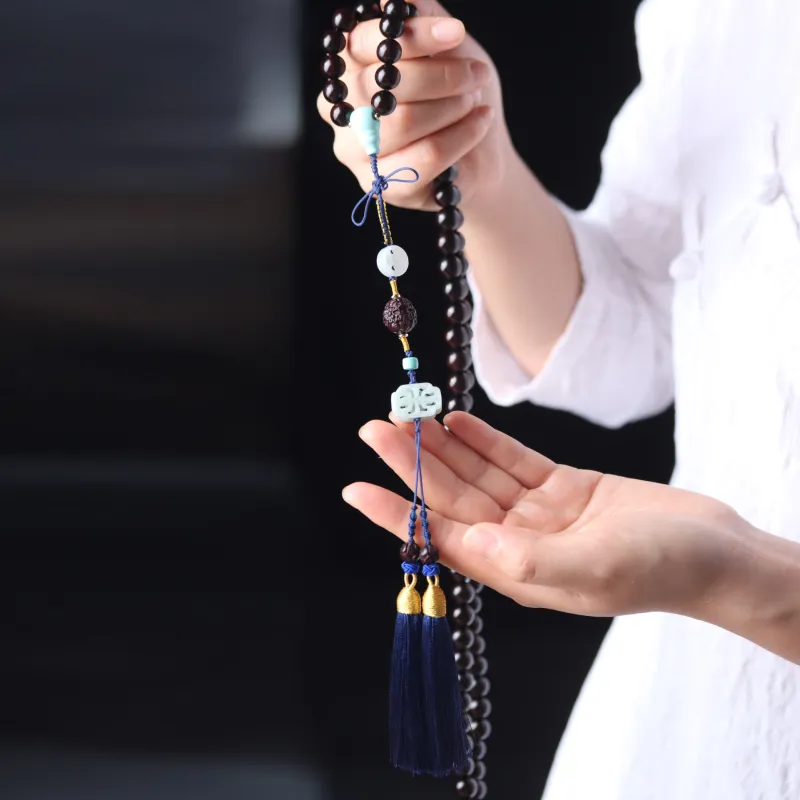 LINKY Laboratory Pterocarpus Necklaces Unisex-2