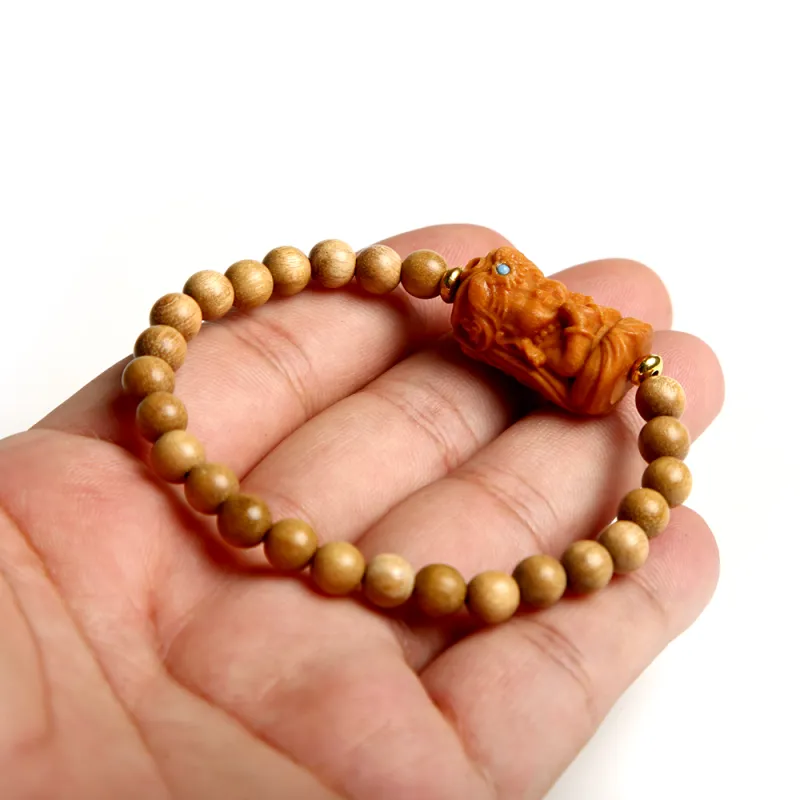 LINKY Laboratory Milky Agarwood Bracelets Unisex-6