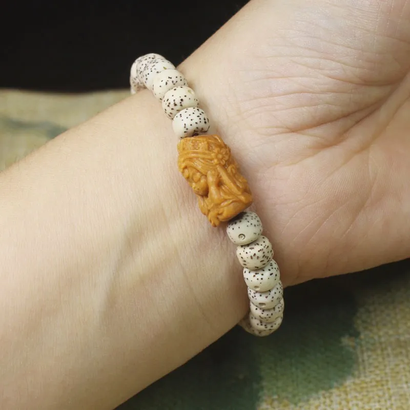 LINKY Laboratory Star Moon Bodhi Seeds Bracelets Unisex-7